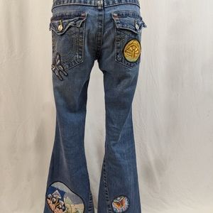 True Religion Society Club Embroidered Jeans